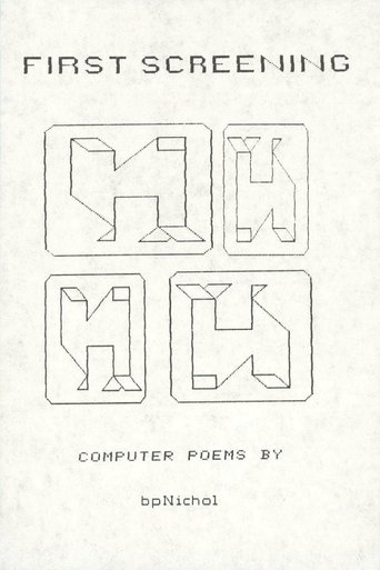 Poster of First Screening: Computer Poems