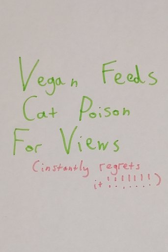 Poster of Vegan Feeds Cat Poison For Views