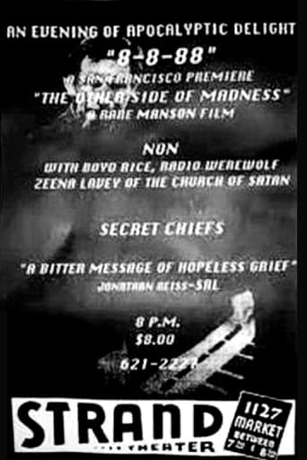 Poster of 8-8-88 Church of Satan Mansonite Rally
