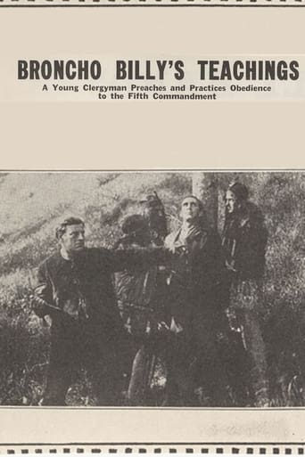 Poster of Broncho Billy's Teachings