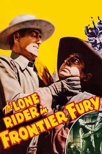 Poster of The Lone Rider in Frontier Fury
