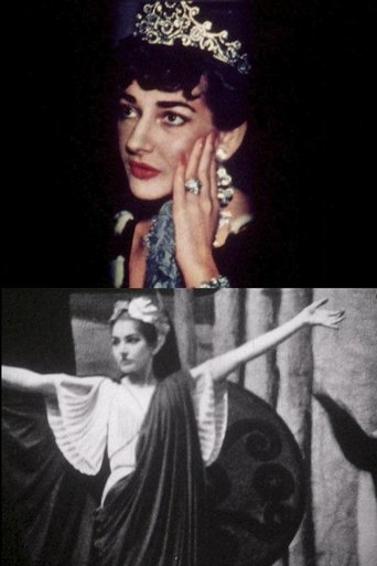 Maria Callas Porträt Poster of Maria Callas Porträt