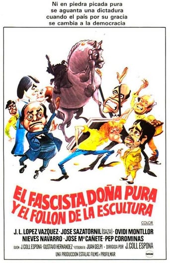 Poster of El fascista, doña Pura y el follón de la escultura