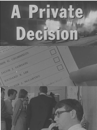 Poster of A Private Decision