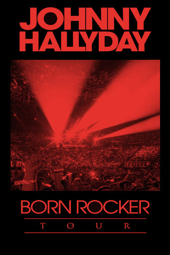 Poster of Johnny Hallyday - Born Rocker Tour