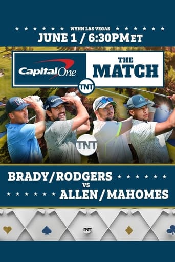 Poster of The Match: Brady/Rodgers vs. Allen/Mahomes