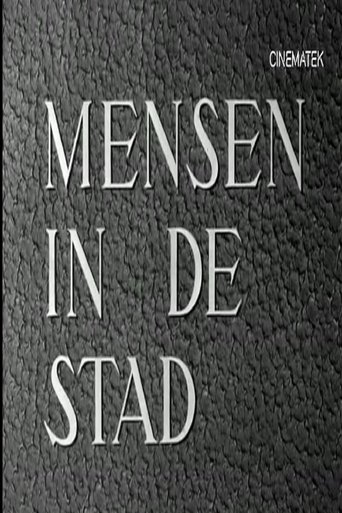 Mensen in de stad Poster of Mensen in de stad