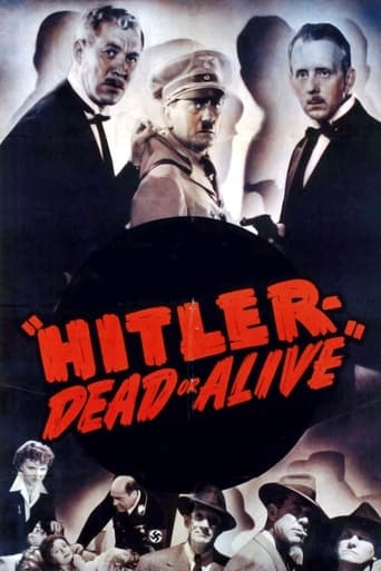 Poster of Hitler- Dead or Alive