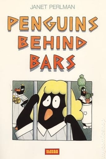 Poster of Penguins Behind Bars