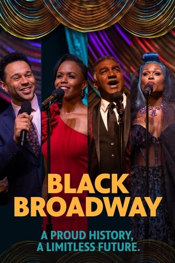 Poster of Black Broadway: A Proud History, A Limitless Future