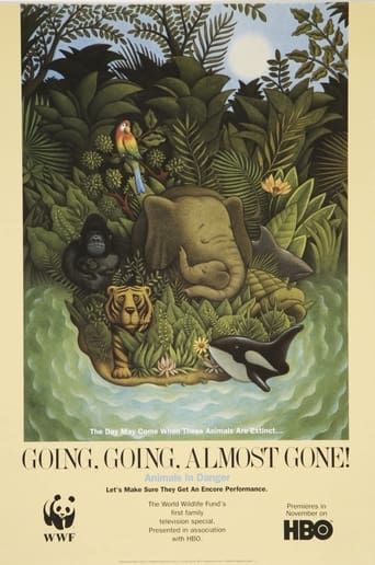 Poster of Going, Going, Almost Gone! Animals in Danger