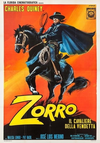 Poster of Zorro, Rider of Vengeance