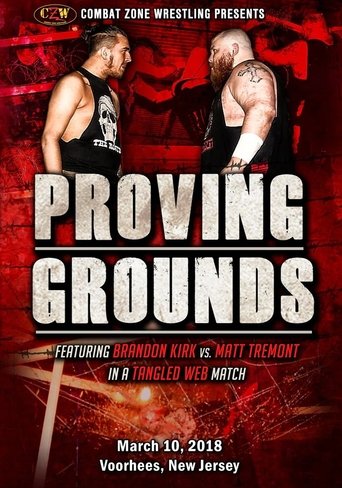 Poster of CZW Proving Grounds 2018