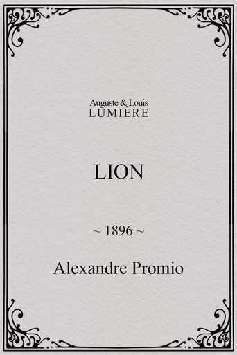 Poster of Lion, London Zoological Gardens
