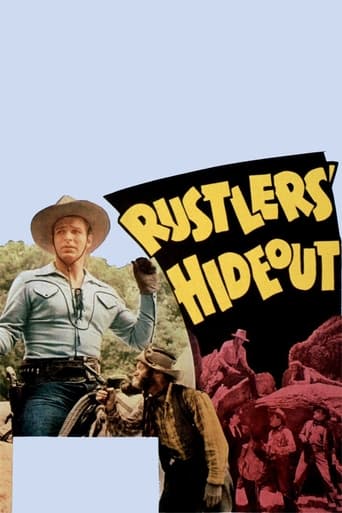 Poster of Rustlers' Hideout