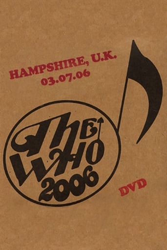 Poster of The Who: Hampshire 7/3/2006