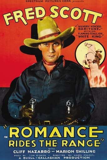 Poster of Romance Rides the Range