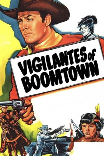 Poster of Vigilantes of Boomtown