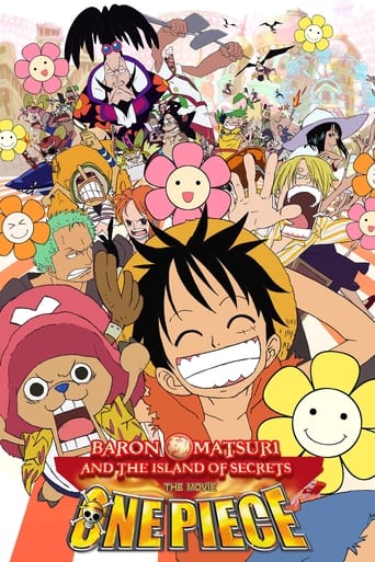 Poster of One Piece: Baron Omatsuri and the Secret Island