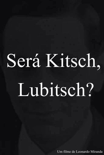 Is it Kitsch, Lubitsch? Poster of Is it Kitsch, Lubitsch?