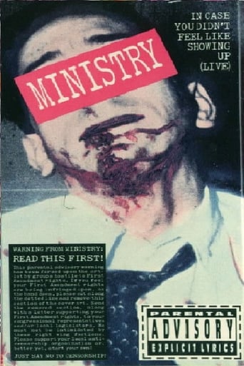 Poster of Ministry: In Case You Didn't Feel Like Showing Up