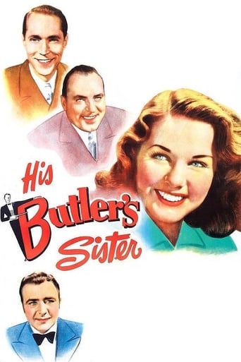 Poster of His Butler's Sister