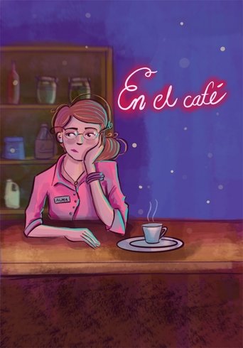 At the coffee shop Poster of At the coffee shop