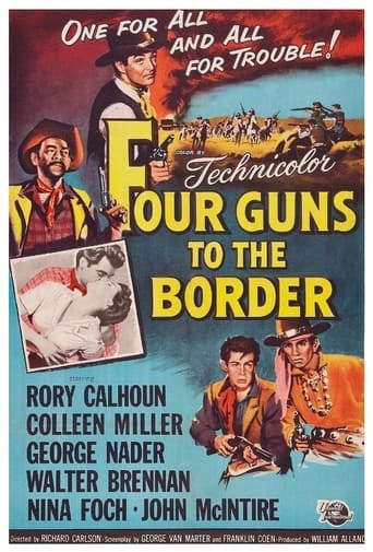 Poster of Four Guns to the Border