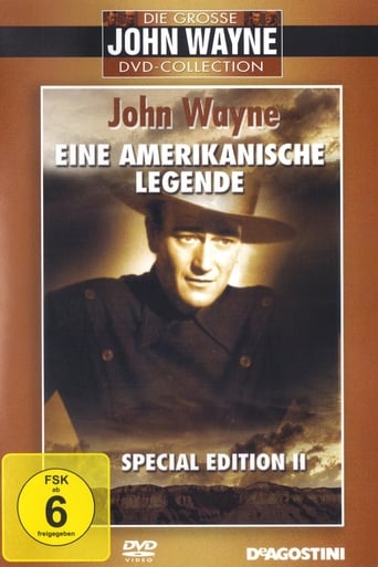 Poster of John Wayne - Eine amerikanische Legende