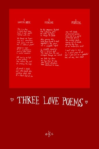 Three Love Poems Poster of Three Love Poems