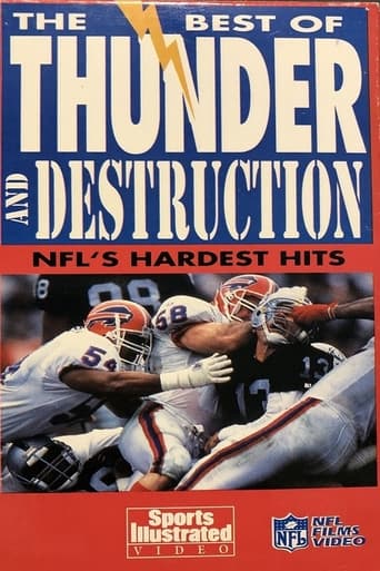 Poster of The Best of Thunder and Destruction: NFL's Hardest Hits