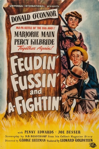 Poster of Feudin', Fussin' and A-Fightin'