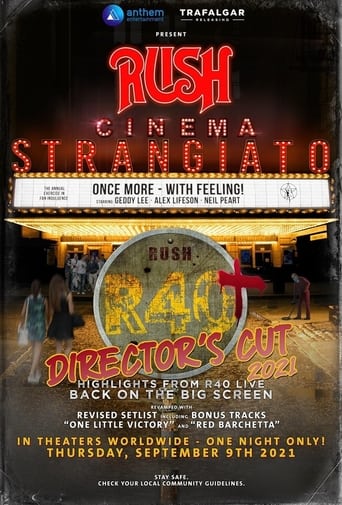 Poster of Rush: Cinema Strangiato - R40+ Director's Cut