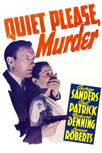 Poster of Quiet Please, Murder