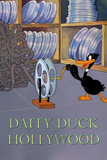 Poster of Daffy Duck in Hollywood