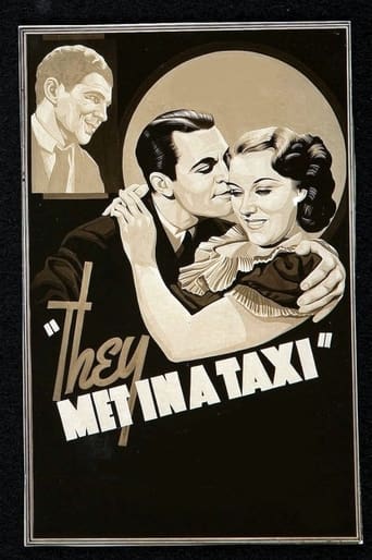 Poster of They Met in a Taxi