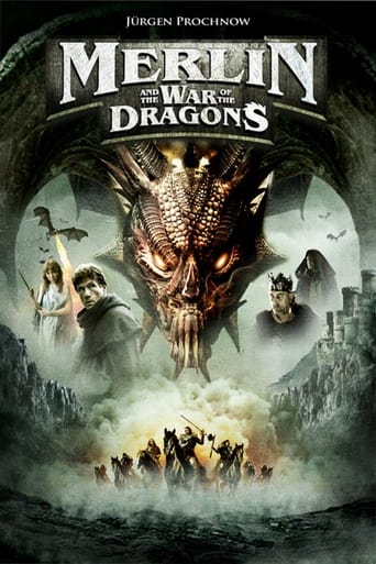 Poster of Merlin and the War of the Dragons