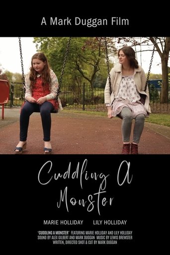 Cuddling A Monster Poster of Cuddling A Monster