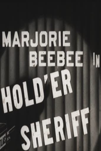 Poster of Hold 'er Sheriff