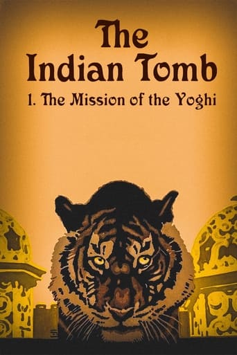 Poster of The Indian Tomb, Part I: The Mission of the Yogi