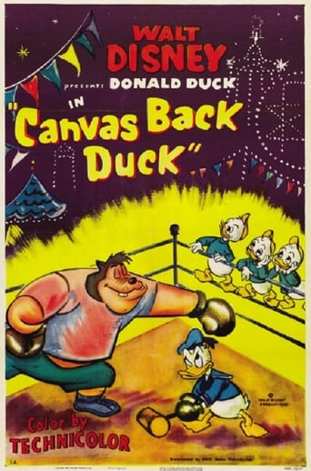 Poster of Canvas Back Duck