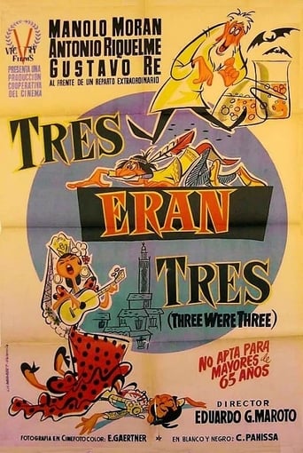 Poster of Tres eran tres