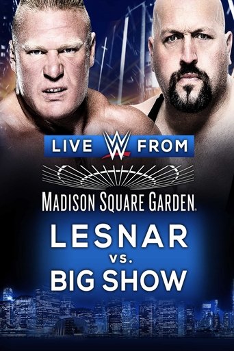 WWE Live From MSG 2015 Poster of WWE Live From MSG 2015
