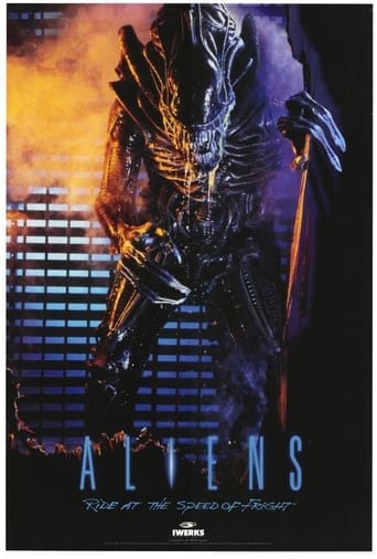 Poster of Aliens: Ride at the Speed of Fright
