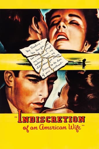 Poster of Indiscretion of an American Wife