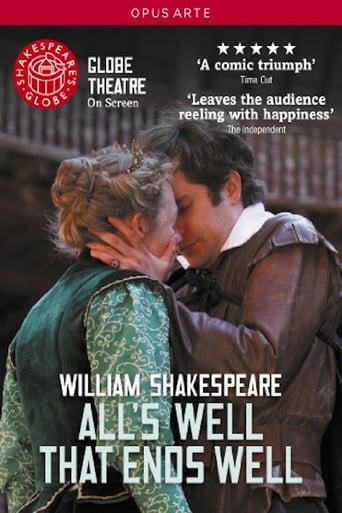 Poster of All's Well That Ends Well - Live at Shakespeare's Globe