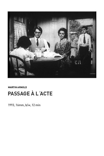 Passage à l'Acte Poster of Passage à l'Acte