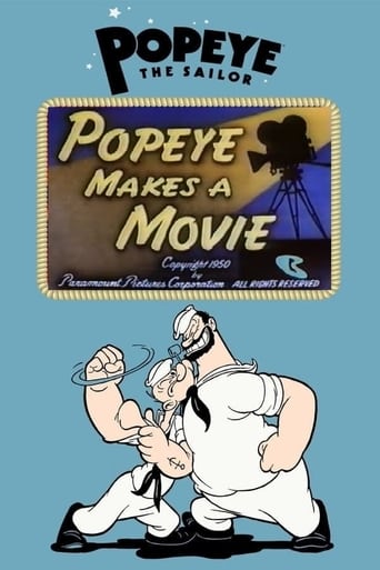 Poster of Popeye Makes a Movie