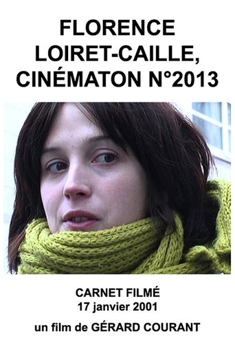 Poster of Florence Loiret-Caille, Cinématon n°2013