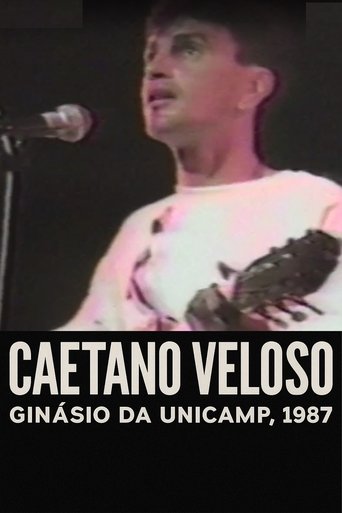 Poster of Caetano Veloso - Ao Vivo no Ginásio da Unicamp, 1987